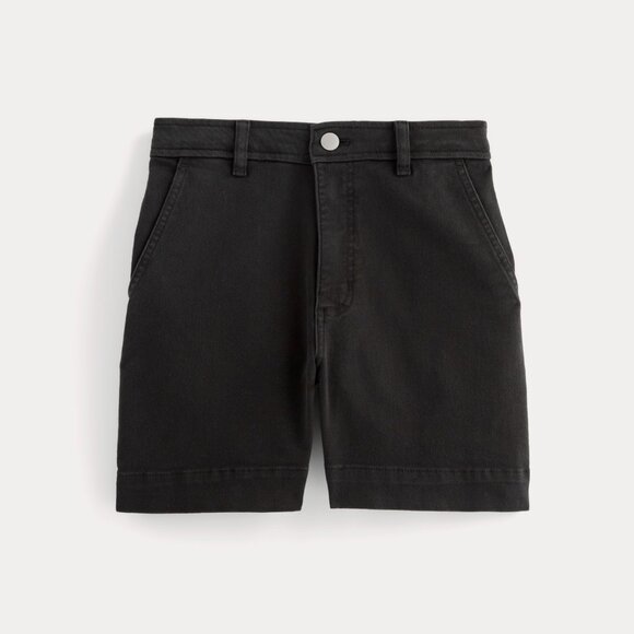 Everlane Women's Utility Short in Black, Size 00, Cotton/Twill - Picture 1 of 5